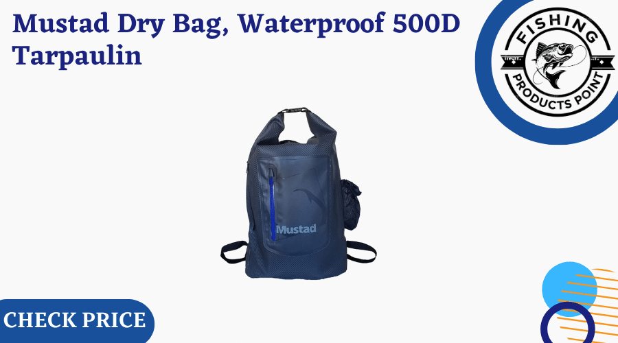 Mustad Dry Bag, Waterproof 500D Tarpaulin