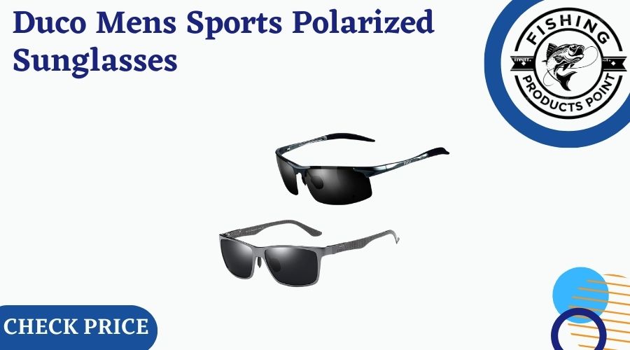 Duco Mens Sports Polarized Sunglasses