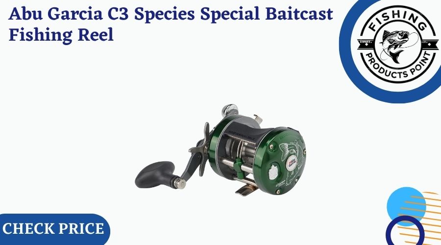 Abu Garcia C3 Species Special Baitcast Fishing Reel