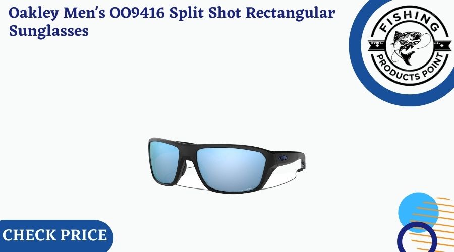 Oakley Men's OO9416 Split Shot Rectangular Sunglasses