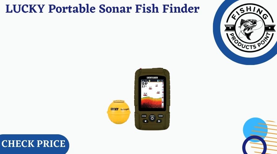 LUCKY Portable Sonar Fish Finder 