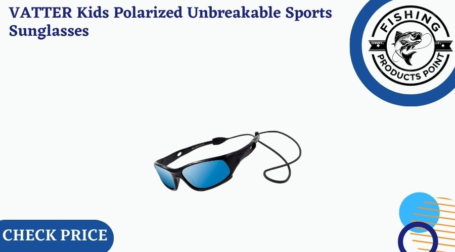 VATTER Kids Polarized Unbreakable Sports  Sunglasses