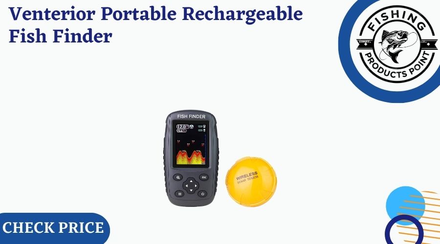 Venterior Portable Rechargeable Fish Finder