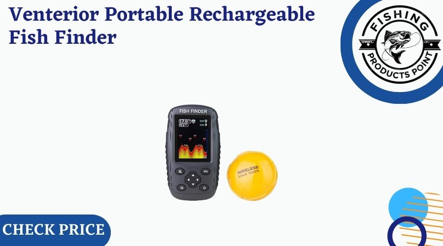 Venterior Portable Rechargeable Fish Finder 