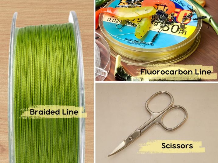 How To Join The Fishing Line To Braid 1